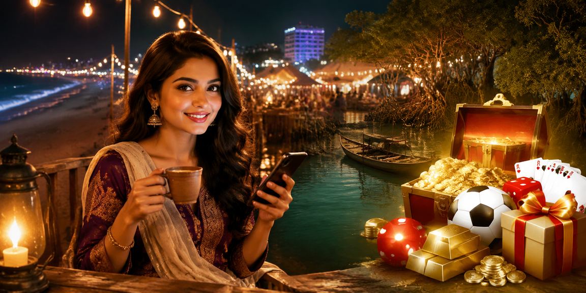 কক্সবাজার সমুদ্র সৈকতে মোবাইলে ক্যাসিনো অভিজ্ঞতা